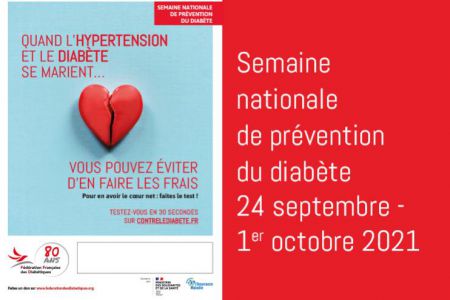Affiche Semaine du diabète 2021